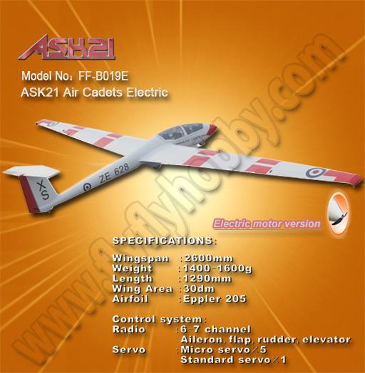 ASK21 Air Cadets Electric